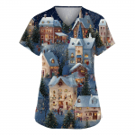 Naiste moodsad V-kaelusega l&uuml;hikeste varrukatega kombinesoonid taskutega, tr&uuml;kitud topid riided XXXXXL