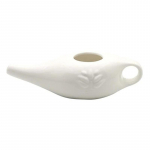 250 ml keraamiline Neti Pot ninapesus&uuml;steemi puhastusvahend ninapesukomplekt p&otilde;skkoopa riniidi jaoks, allergiline nina jooga detox loputus