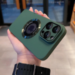 Luksuslik Magsafe juhtmevaba laadimise telefonikott iPhone 15 16 14 13 12 11 Pro Max 16 Plus jaoks, matt magnetiline tagakaitsega &uuml;mbrised For iPhone 16Pro Max roheline