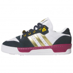 Demon Slayer x adidas Rivalry Low Tengen Meeste Tossud Valge Pilvevalge Kuldne-Metallik JI3311 42