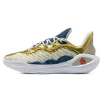 Under Armour Curry 11 &Uuml;mar nina Paelkinnitusega Libisemisvastased Kulumiskindlad Madalad Korvpallijalatsid Unisex toss Kollane Sinine 3026617 41