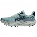 Hoka One One Challenger 7 Mugavad libisemiskindlad vastupidavad madalad maastikujooksukingad Naiste jooksukingad Hall Sinine 1134498-DRZY 40