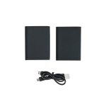 USB-laetavad soojendusega suusap&uuml;ksid - Modal-puuvillased talvised soojendajad One Size black