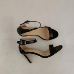 Naiste sandaalid Seksikad &otilde;hukesed k&otilde;rged kontsad pahkluu rihm Gladiator suvemood br&auml;ndi sandaalid kitsa riba peokingad 42 must