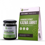 Smartveda Kadwa Amrit & Prash Amrit Kombo - Ajurveedalik lahendus tugevate &uuml;rtidega veresuhkru taseme kontrollimiseks| 100% Looduslik ja Ohutu