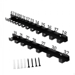 Wrench Organizer Wall Mounted Holder Storage Rack Keys Easy to Install Versatile Key Hanger Tool