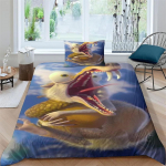 3D Prinditud J&auml;&auml;aja Voodipesukomplekt, Tekikott, Padi, Voodipesukomplekt, King, Queen, Twin Suurus, Poistele, T&uuml;drukutele, T&auml;iskasvanutele 140X200cm 2pcs