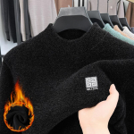 Disaineri luksusbr&auml;ndi meeste kootud pullover tikitud kampsun talvine Briti &auml;rimoe trend pl&uuml;&uuml;sist paksenenud meeste riided XXXXL must