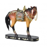 Retro Hobuse Kuju Lauaarvuti Kunstiline Hobuse Figuur Alusega Kuldseks V&auml;rvitud Vaigust Hobuse Skulptuur Riiulile Kaminasimsile Kapi V&auml;ljapanekuks D