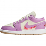 Air Jordan 1 Low GS Maap&auml;hkliv&otilde;i ja Moos Laste Tossud Lilla HJ5961-500 37.5
