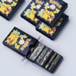 55 tk kuldfooliumiga assortiikaarte Pokemoni kaardikollektsioon H19 English - 55PCS must