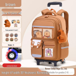 Kapibaara Astronaut Laste Seljakott Ratastel 2.-6. klassile