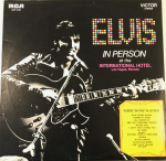 LP plaat ELVIS PRESLEY Elvis In Person At The Internationa LSP4428 RCA Victor 1977 Kanada Rock Kasutatud