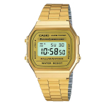 Casio - Vaikkorpus Roostevabast terasest rihm Meeste kvartskell A168WG-9W kuld