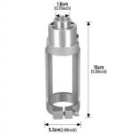 Ruudukujulise augu puurimise fikseeritud klamber Lihtne paigaldamine ja lahtiv&otilde;tmine Puidut&ouml;&ouml; jaoks Puuriterade adapter