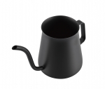 HARIO Mini Drip 300ml Roostevaba teras k&auml;sivalamiskannule, Mahutavus, Must, Teras, Kohv, MDK-300-MB must