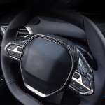 Peugeot 508 Allure SW GT ABS s&uuml;sinikkiust auto rooli kaunistus Katte trimmi auto tarvikud stiil ABS Matte