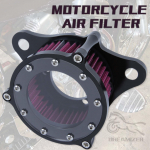 Mootorrataste k&auml;sit&ouml;&ouml; &otilde;hupuhasti sisselaskefilter Syetem jaoks Harley Sportster XL 883 1200 2004-2014 universaalne automaatne &otilde;hupuhastaja