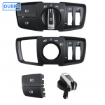 Car Front Dashboard Operation Panel Light Button Headlight Switch Cover Panel Trim For BMW f30 F31 1 2 3 4 X1 X2 Series F20 F48 C