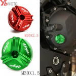 CNC Engine Oil Filler Cap Plug Cover For Kawasaki Ninja650/R ninja 400 250 300/R zx6r zx10r zx14r ninja 1000 R Z1000SX H2R M20X2.5 grey