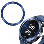 Metallist Bezel R&otilde;ngad Xiaomi Watch S4/S3 Watchile Roostevabast Terasest Bezel Kaitse Watchi Kate R&otilde;ngas sinine