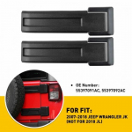 2x Upper Lower Tail Hinge For Cover gate Wrangler Jeep JK & Unlimited 2007-18 G