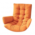 Veekindel Munatooli Padi Paksenenud Terrassi Rippkorvi Toolipadi Munatooli Padi K&auml;etugedega Sise-V&auml;listingimustes Korvkiik 120 cm