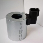 24VDC C22S3-D24K7/10 Solenoid Valve, Metal Body, Plastic, 1/4 in Solvent Inlet, 1/2 in NPT Outlet, 1 Port, Solenoid Valve Type