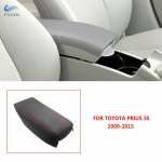 Toyota Prius 2004 2005 2006 2007 2008 2009 2010 2011 2012 2013 2014 2015 Keskkonsooli kaane k&auml;etoe kasti katte kaitseviimistlus C Black-red line