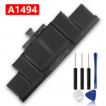 Laetav liitiumaku Macbook Pro A1398 MC975 MC976 A1494 A1417 A1618 s&uuml;learvutile 8440mAh koos t&ouml;&ouml;riistadega A1494