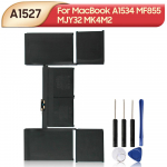 Laetav liitiumaku MacBook A1534 12 MF855 MJY32 MK4M2 A1705 A1527 s&uuml;learvutile 5263mAh koos t&ouml;&ouml;riistadega