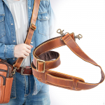 Nahast Koti &Otilde;larihm, Eemaldatav Crossbody Rihm Metallkonksuga Portfelli jaoks, DIY pruun