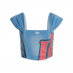 Adidas Originals FW25 GFX Coursage Mugav Mood Kitsas Kootud Sporditops Naiste topid KC6275 24