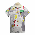 Stranger Things Cosplay Kost&uuml;&uuml;m Hellfire Club T-s&auml;rk Dustin S&auml;rk S white