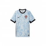 Nike Quick-Dry Comfort Prinditud L&uuml;hikeste Varrukatega Jalgpallis&auml;rk FJ4274-133 EU S valge/sinine