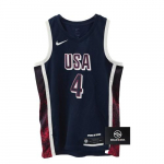 Nike Curry Ol&uuml;mpias&auml;rk USA Meeste Korvpalli Unistuste Meeskond Unisex EU S tumesinine v&auml;rv