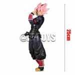 Super Dragon Ball Heroes Kuju Zamasu Must Goku 25cm PVC Tegevuskujud GK Kuju Kollektsioonimudel M&auml;nguasjad Lastele Kingitused