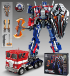 31CM Transformeeruv Optimus Prime Robotauto M&auml;nguasjad Veoauto Pea Metallrelvad &Uuml;likond Kuldne Must Autobotid Tegevuskuju Mudel M&auml;nguasjad Kingitus