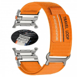 Nailon+roostevabast terasest reisirihm Samsung Galaxy Watch Ultra 47mm jaoks Mecha k&auml;ev&otilde;ru Galaxy WATCH 47 Ultra jaoks L&uuml;nkadeta rihm Galaxy Watch Ultra