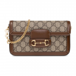 Gucci Horsebit 1955 Eemaldatava Rihmaga L&otilde;uendi ja Nahast Mini &Otilde;lakott Naiste &Otilde;lakott Pruun 752002-92TCG-8563 Basic Set (Bag+Dust Bag)
