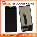 LCD-ekraani ja digiteerija t&auml;ielik koostis DOOGEE V31 GT jaoks