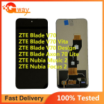 LCD-ekraani ja digitizeri t&auml;ielik koostis ZTE Blade V70 V70 Vita V70 Design Axon 70 Lite Nubia Music 2 Nubia Focus 2 jaoks black