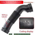 Intake hose for VW PASSAT 2000-2012 Skoda SPUERB 2002-2008 OEM 06B129627Q 06B129627R 06B129627Q black