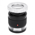 LED-skaala luup 30x reguleeritava suurendusega luup metallist silindriga peegel koos skaala v&auml;ikese lugemispeegliga ehete luup