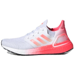 Adidas Wmns UltraBoost 20 'White Signal Pink' Naiste EG5201 40⅔