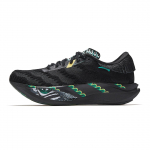Anta C202 7.0 Cushioning, Wear Resistant Low top Carbon Plate Casual Running Shoes Men's Basic Black 112545563R-1 40.5