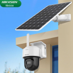 Hikvision p&auml;ikeseenergial t&ouml;&ouml;tav 4G AI Pan-Tilt v&auml;liturvakaamera CN pistikuga (adapter kaasas)
