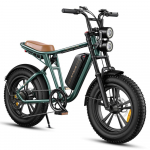 Elektriline jalgratas ENGWE M20, 750 W mootor, 48 V 13 Ah aku, maksimaalne kiirus 25 km/h, s&otilde;iduulatus 75 km, 20*4,0 tollised rehvid roheline