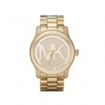 Michael Kors Sofie Kristall Kahev&auml;rviline Roostevabast Terasest Naiste K&auml;ekell MK5473 kuld