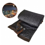 Must varjukangas, UV-kindel varjukangas, V&auml;libasseini kate, Varjuv&otilde;rk, Auto markiisvarjukangas 2*3M must